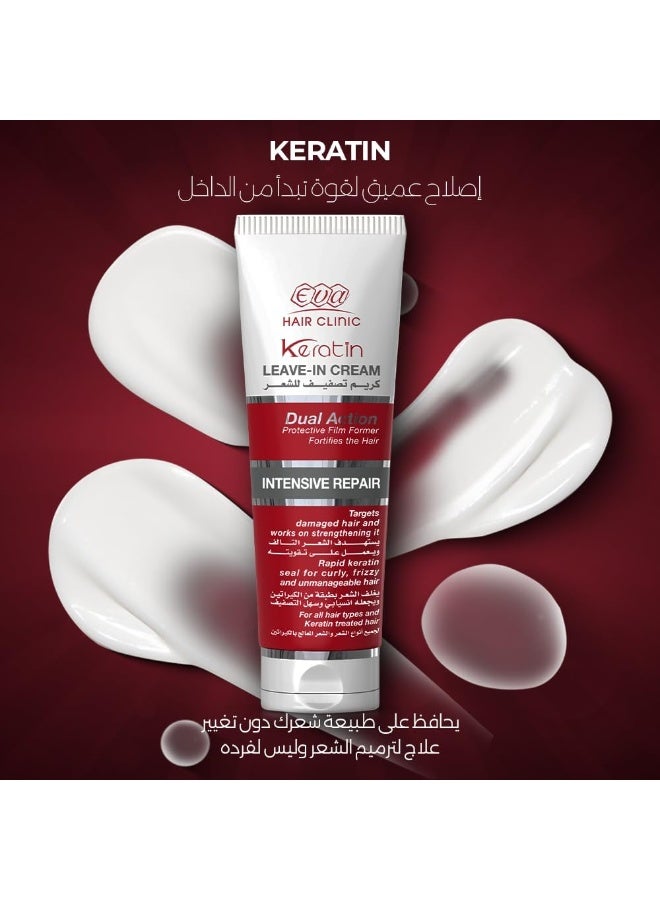 إيفا كريم تصفيف الشعر اي كيرياتين - 200 مل - Image 3